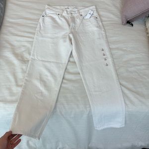 Old Navy High Rise Slouchy Straight Jeans
